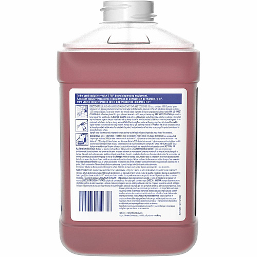 Diversey Stride Floral HC Neutral Cleaner Concentrate - 84.5 fl oz (2.6 quart) - 7.5 pH - Floral Scent - Rinse-free, Non Alkaline, Film-free, Low Foaming, Pleasant Scent, Kosher - Red - 2 / Carton (904717)