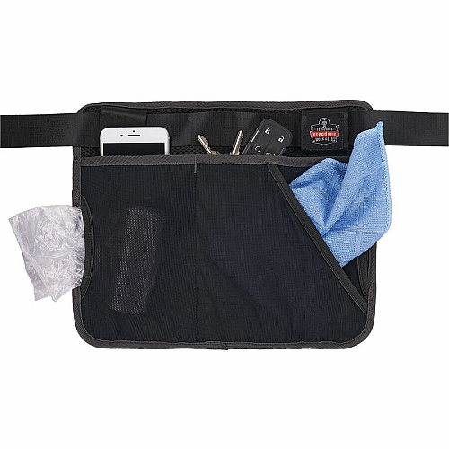 Arsenal 5715 Carrying Case (Pouch) Brush, Cleaning Kit, Towel - Black Water Resistant Exterior, Abrasion Resistant Exterior, Water Proof, Water Resistant, Abrasion Resistant - Mesh, Nylon, Polyester Body - Waistband, Belt Clip, Ring - 13.5" Height (13718)