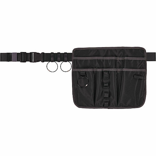 Arsenal 5715 Carrying Case (Pouch) Brush, Cleaning Kit, Towel - Black Water Resistant Exterior, Abrasion Resistant Exterior, Water Proof, Water Resistant, Abrasion Resistant - Mesh, Nylon, Polyester Body - Waistband, Belt Clip, Ring - 13.5" Height (13718)
