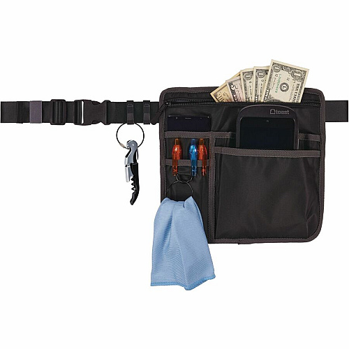 Arsenal 5716 Carrying Case (Pouch) Pen, Notepad, Handheld Device, Cell Phone, Money - Black Water Resistant Exterior, Water Resistant, Abrasion Resistant Exterior, Abrasion Resistant, Water Proof - Mesh, Polyester, Nylon Body - Waistband, Belt Cli (13719)