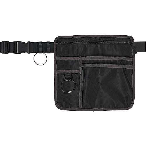 Arsenal 5716 Carrying Case (Pouch) Pen, Notepad, Handheld Device, Cell Phone, Money - Black Water Resistant Exterior, Water Resistant, Abrasion Resistant Exterior, Abrasion Resistant, Water Proof - Mesh, Polyester, Nylon Body - Waistband, Belt Cli (13719)
