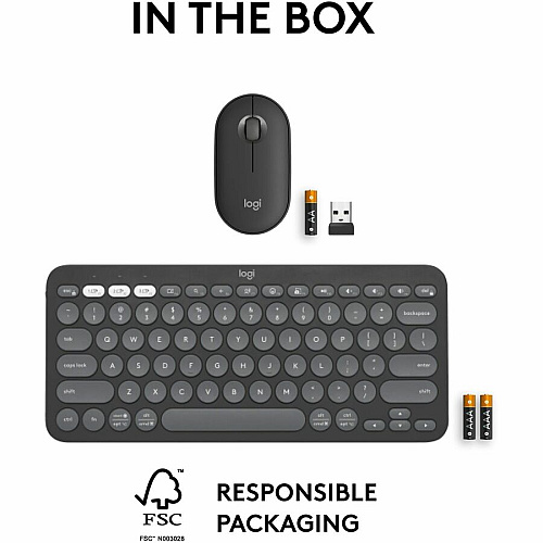 Logitech Pebble 2 Combo Keyboard & Mouse (920012061)