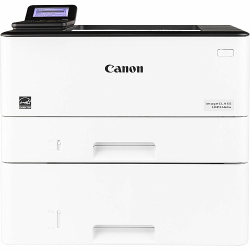Canon imageCLASS LBP246dw Desktop Wireless Laser Printer - Monochrome 42 ppm Mono - 1200 x 1200 dpi Print - 350 Sheets Input - Ethernet - Wireless LAN - Apple AirPrint, Mopria, Canon PRINT Business - Plain Paper Print - Ethernet - USB (ICLBP246DW)