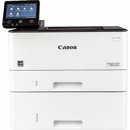 Canon imageCLASS LBP247dw Desktop Wireless Laser Printer - Monochrome 42 ppm Mono - 1200 x 1200 dpi Print - 350 Sheets Input - Ethernet - Wireless LAN - Apple AirPrint, Mopria, Canon PRINT Business - Plain Paper Print - Ethernet - USB (ICLBP247DW)