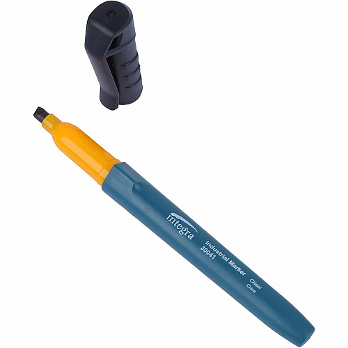 Integra Industrial Markers Chisel Marker Point - Black Ink - 12 / Box (30041)
