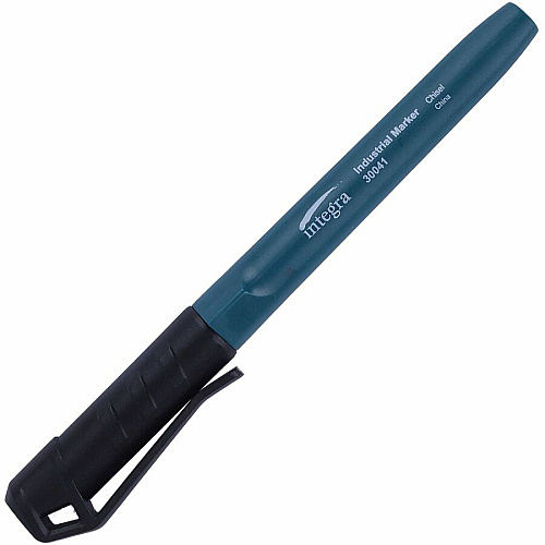 Integra Industrial Markers Chisel Marker Point - Black Ink - 12 / Box (30041)