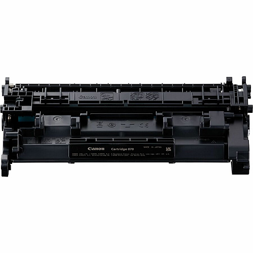 Canon 070 Original Standard Yield Laser Toner Cartridge - Black - 1 Pack 3000 Pages (CRTDG070)