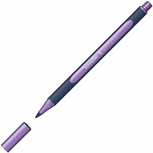 Schneider Metallic Rollerball Pens 0.4 mm Pen Point - Assorted Metallic Ink - Bioplastic Barrel - 8 / Pack (ML05011502)