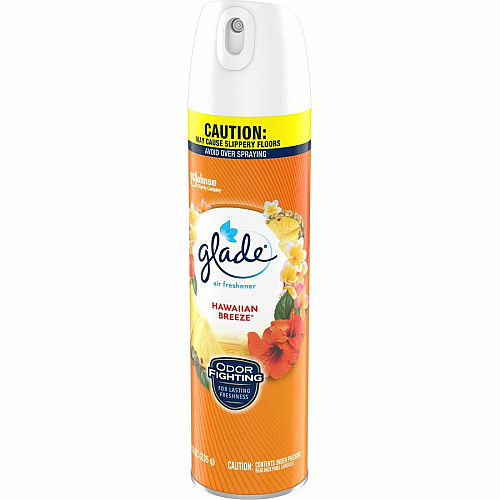 Glade Hawaiian Breeze Scent Air Spray Aerosol - 8.3 fl oz (0.3 quart) - Hawaiian Breeze - CFC-free, Ozone-safe - 1 Each (346571)