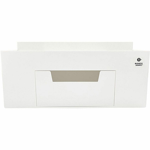 Business Source Multi-Grid Desktop Organizer 7 Compartment(s) - 1 Drawer(s) - 3.90" Height x 8.90" Width x 4.80" Depth - Desktop - Storage Drawer, Removable Drawer, Durable - White - ABS Plastic - 1 Each (BSN11879)