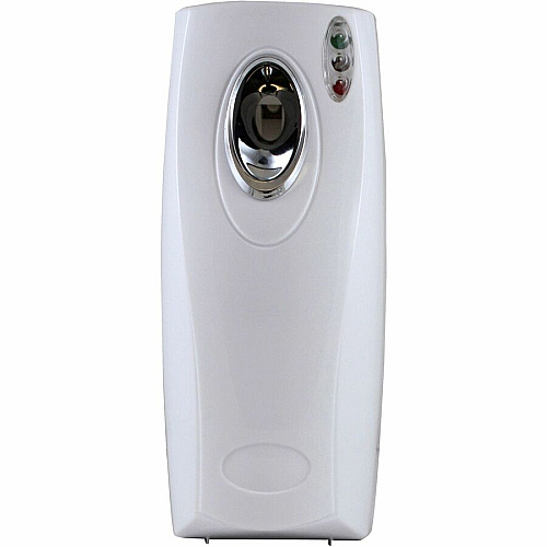 Claire Metered Air Freshener Dispenser 0.13 Hour, 0.25 Hour, 0.50 Hour - Wall - 2 x C Battery - 12 / Carton - White (CL7MADISPCCT)