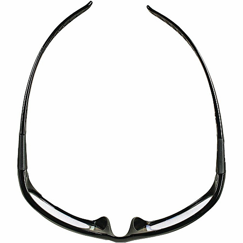 Kleenguard V40 Hellraiser Safety Eyewear Recommended for: Workplace, Home, Industrial, Manufacturing, Indoor - Universal - UVA, UVB, UVC Protection - Polycarbonate - Durable, Lightweight, Wraparound Frame, Neck Cord, Scratch Resistant, Compact D (20539BX)