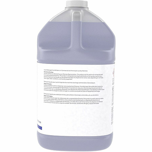 Diversey Clax Master 100 22A1 For Fabric, Industry, Home - Concentrate - Liquid - 125.1 fl oz (3.9 quart) - 7 pH - Kosher, Odorless, Heavy Duty, Phosphate-free - Clear Blue (95751559)