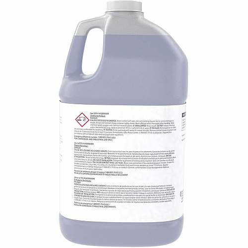 Diversey Clax Master 100 22A1 For Fabric, Industry, Home - Concentrate - Liquid - 125.1 fl oz (3.9 quart) - 7 pH - Kosher, Odorless, Heavy Duty, Phosphate-free - Clear Blue (95751559)