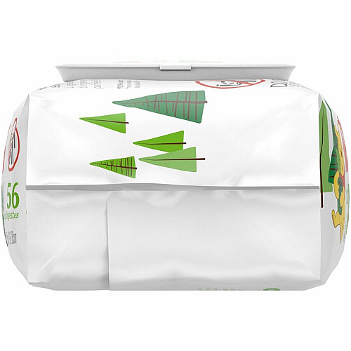 Huggies Natural Care Sensitive Baby Wipes 6.60" Width x 7.70" Length - White - 56 Wipes/Soft Pack - 1 Each (31803)