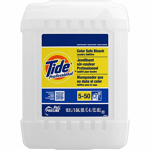Tide Pro Line Professional Color Safe Bleach Laundry Additive For Laundry, Garment, Linen - Concentrate - Liquid - 640 fl oz (20 quart) - Color Safe, pH Neutral, Soft, Chlorine-free - 1 Pack (70675)