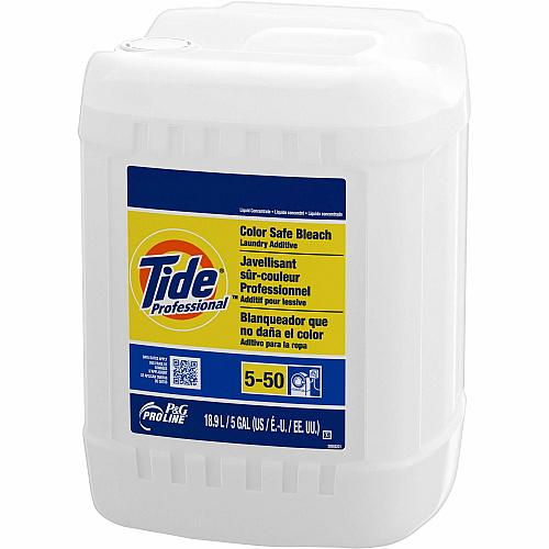 Tide Pro Line Professional Color Safe Bleach Laundry Additive For Laundry, Garment, Linen - Concentrate - Liquid - 640 fl oz (20 quart) - Color Safe, pH Neutral, Soft, Chlorine-free - 1 Pack (70675)