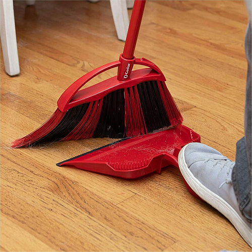 O-Cedar PowerCorner One Sweep Broom Red, Black, Gray - 1 Each (172134)