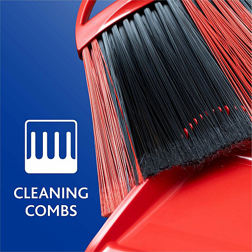 O-Cedar PowerCorner One Sweep Broom Red, Black, Gray - 1 Each (172134)