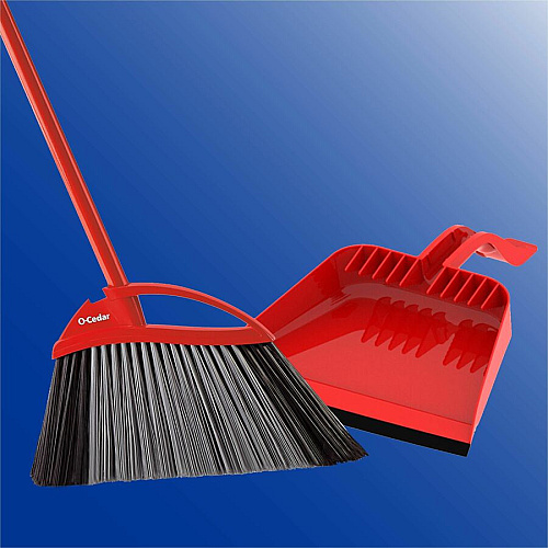 O-Cedar PowerCorner Pet Pro Broom Red, Black, Gray - 1 Each (168020)