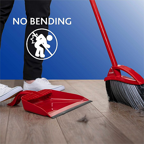 O-Cedar PowerCorner Pet Pro Broom Red, Black, Gray - 1 Each (168020)