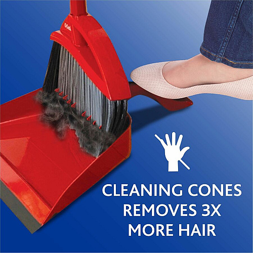 O-Cedar PowerCorner Pet Pro Broom Red, Black, Gray - 1 Each (168020)