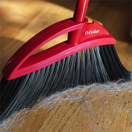 O-Cedar PowerCorner Pet Pro Broom Red, Black, Gray - 1 Each (168020)