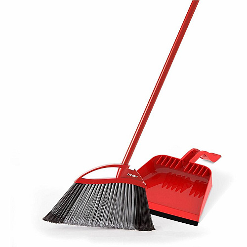 O-Cedar PowerCorner Pet Pro Broom Red, Black, Gray - 1 Each (168020)