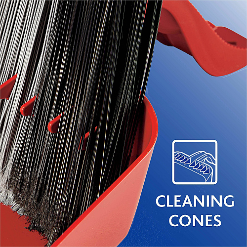 O-Cedar PowerCorner Pet Pro Broom Red, Black, Gray - 1 Each (168020)