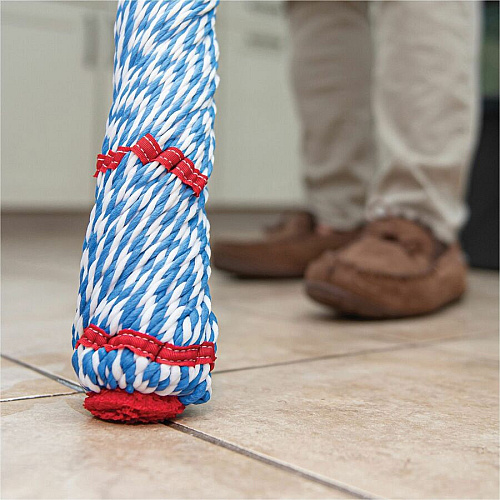 O-Cedar MicroTwist MAX Microfiber Mop MicroFiber Head - Absorbent, Reusable, Machine Washable, Easy to Use, Comfortable Grip, Refillable - Multi - 1 Each (170630)
