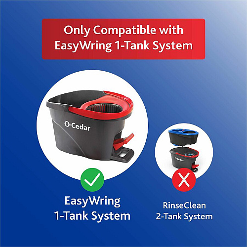 O-Cedar EasyWring Spin Mop Refill MicroFiber - Multi - 1 Each (170500)