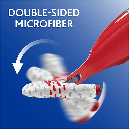 O-Cedar ProMist MAX Microfiber Spray Mop MicroFiber Head - Reusable, Machine Washable, Refillable, Double-sided - Multi - 1 Each (168022)