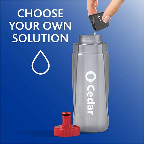 O-Cedar ProMist MAX Microfiber Spray Mop MicroFiber Head - Reusable, Machine Washable, Refillable, Double-sided - Multi - 1 Each (168022)