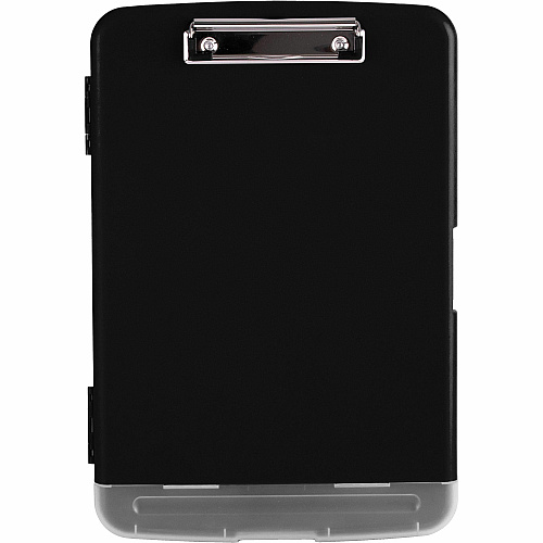 Business Source Storage Clipboard Storage for 160 Sheet - Plastic - Black - 1 Each (BSN49271)