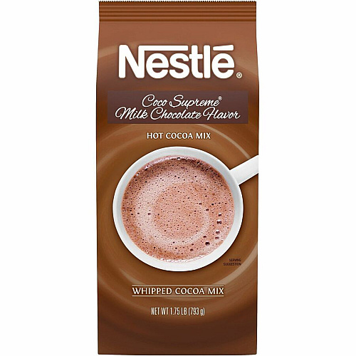 Nestea Nestle Coco Supreme Hot Cocoa Mix 1.75 lb - Bag - 12 / Carton (12192)
