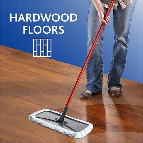 O-Cedar Hardwood Floor 'N More Microfiber Mop MicroFiber - Multi - 1 Each (151198)