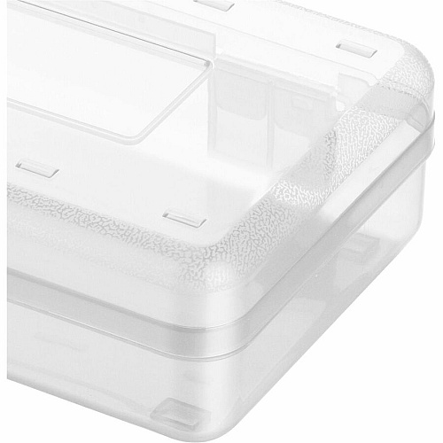 Business Source Carrying Case Pencil, Writing Utensils, Supplies - Clear Polypropylene Body - 1 Each (BSN49272)