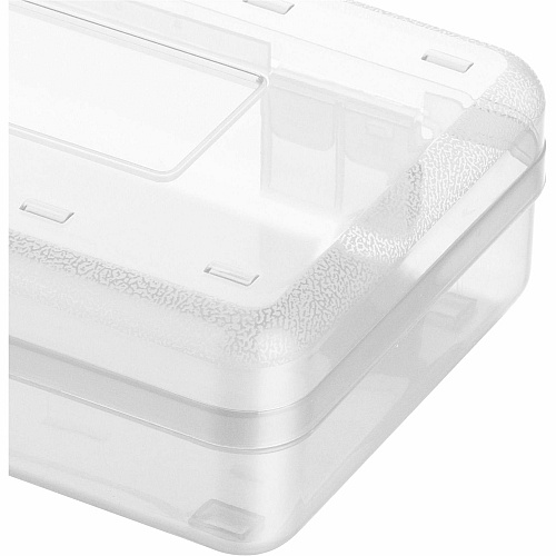 Business Source Carrying Case Pencil, Writing Utensils, Supplies - Clear Polypropylene Body - 1 Each (BSN49272)