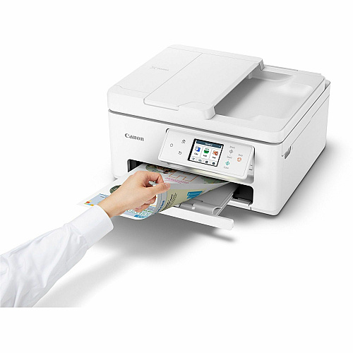 Canon PIXMA TR7820 Wireless Inkjet Multifunction Printer - Color - White