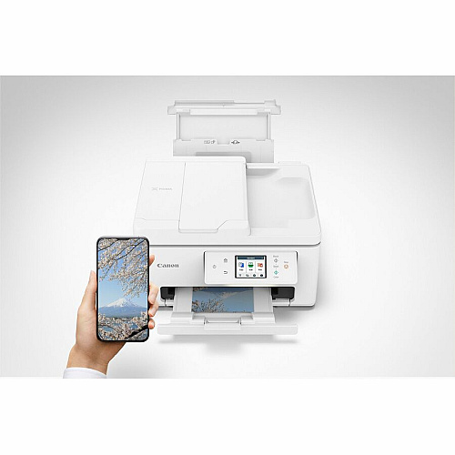 Canon PIXMA TR7820 Wireless Inkjet Multifunction Printer - Color - White