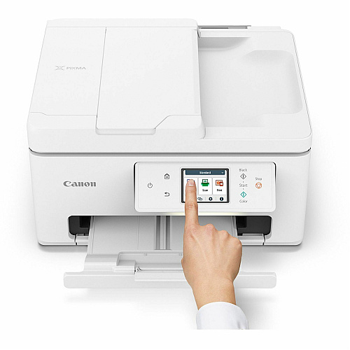 Canon PIXMA TR7820 Wireless Inkjet Multifunction Printer - Color - White