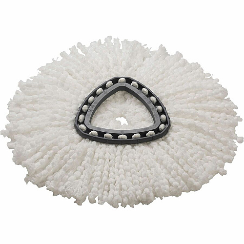 Vileda Professional UltraSpin Mini Mophead 14" Length - MicroFiber - White - 1 Each (152901)