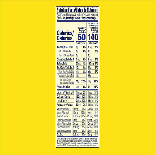 Nesquik Chocolate Powder Powder - ChocolateCanister - 1 Each (40002)