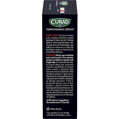 Curad Finger/Knuckle Antibacterial Bandage Assorted Sizes - Assorted - Fabric - 20 / Box (CURIM5021V1)