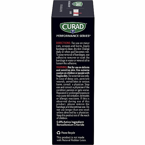 Curad Finger/Knuckle Antibacterial Bandage Assorted Sizes - Assorted - Fabric - 20 / Box (CURIM5021V1)
