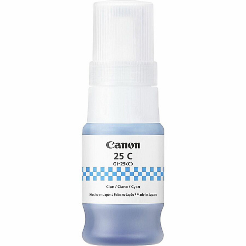 Canon GI-25 Ink Bottles Inkjet - Cyan, Magenta, Yellow - 3000 Pages - 37 mL - 3 / Pack (6277C002)
