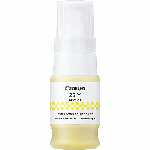Canon GI-25 Ink Bottles Inkjet - Cyan, Magenta, Yellow - 3000 Pages - 37 mL - 3 / Pack (6277C002)