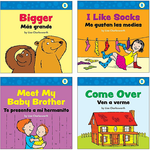 Scholastic First Little Readers Book Set Printed Book by Liza Charlesworth 8 Pages - Scholastic Teaching Resources Publication - July 1, 2020 - Book - Grade Preschool-2 - English, Spanish - 25/Box (1338662082)
