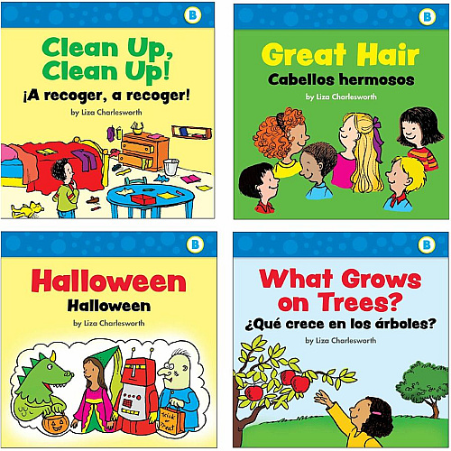 Scholastic First Little Readers Book Set Printed Book by Liza Charlesworth 8 Pages - Scholastic Teaching Resources Publication - July 1, 2020 - Book - Grade Preschool-2 - English, Spanish - 25/Box (1338662082)