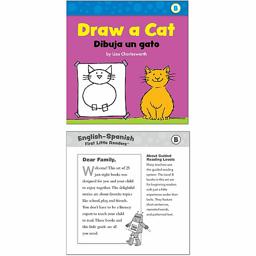 Scholastic First Little Readers Book Set Printed Book by Liza Charlesworth 8 Pages - Scholastic Teaching Resources Publication - July 1, 2020 - Book - Grade Preschool-2 - English, Spanish - 25/Box (1338662082)